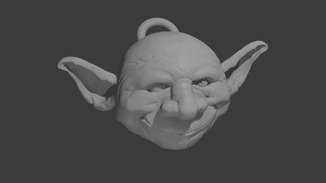 Móc khóa đầu Goblin - Image 2