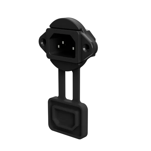 Nắp Chống Bụi Cho Ổ Cắm IEC C14 - Image 1