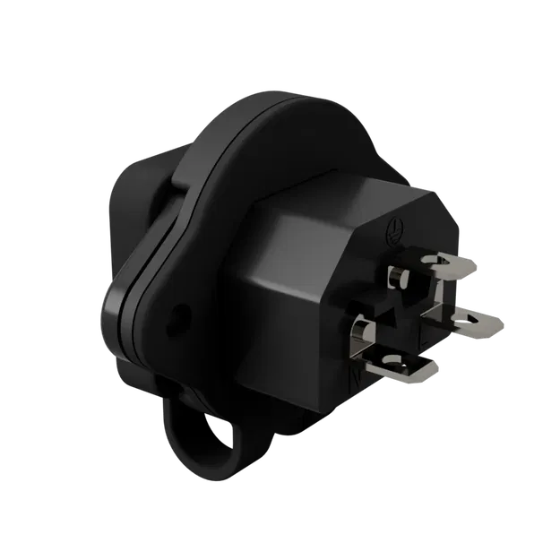 Nắp Chống Bụi Cho Ổ Cắm IEC C14 - Image 3