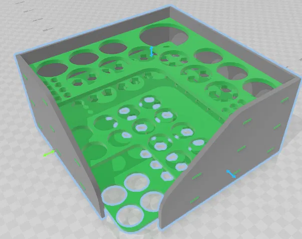 Kệ Đựng Cọ Và Sơn - Image 1