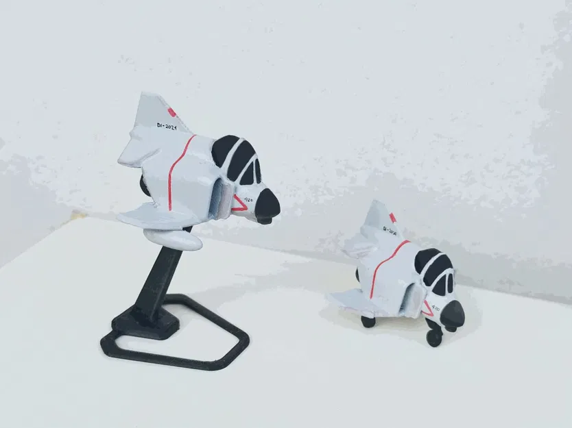 Mô Hình Máy Bay F4 Phantom Eggplane - Image 2