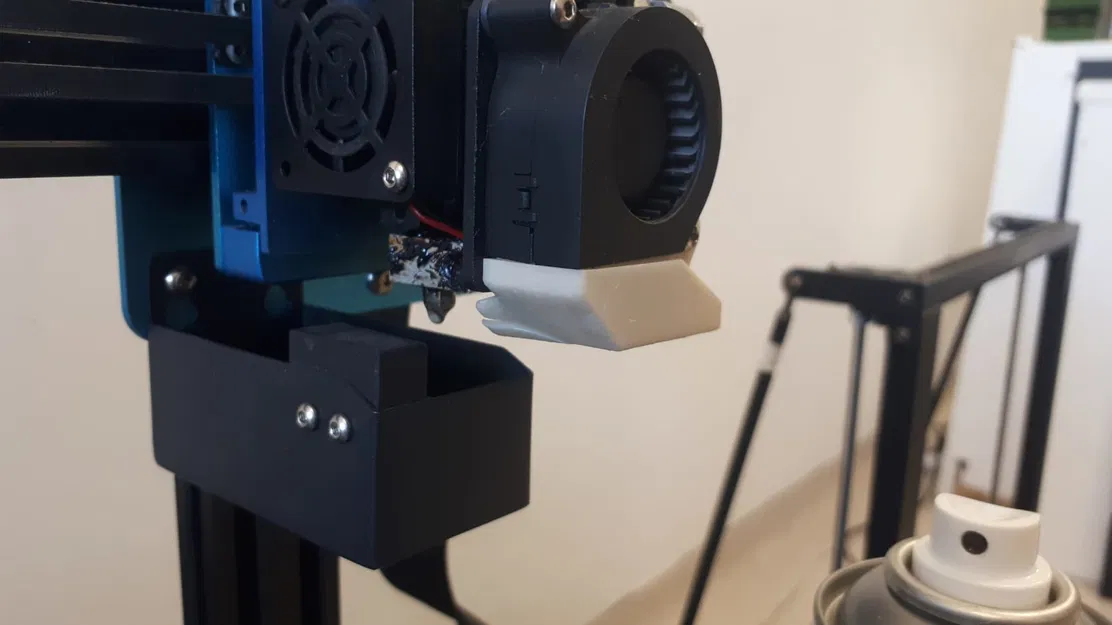 Ống dẫn quạt làm mát bộ phận bên phải Sovol SV04 - Image 2