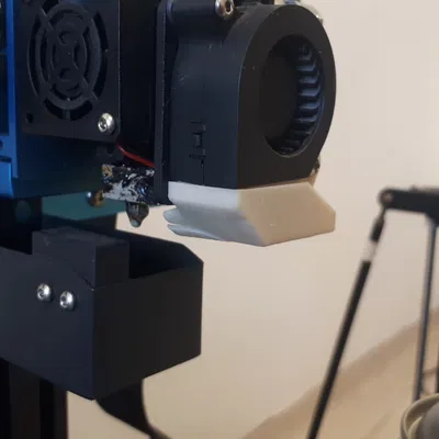 Ống dẫn quạt làm mát bộ phận bên phải Sovol SV04