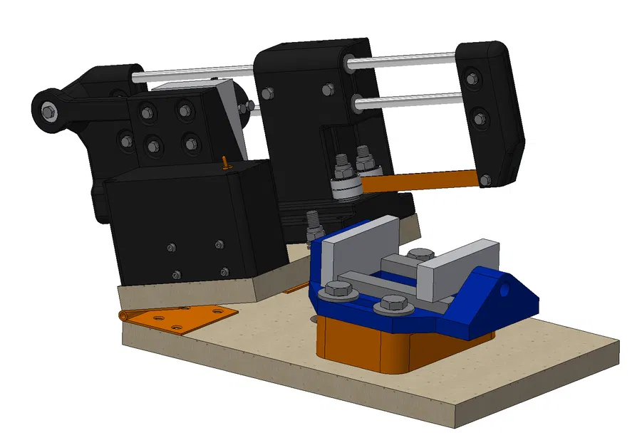 Cưa Sắt Máy (Power Hack Saw) Tự Chế - Image 4