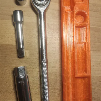 Kệ giữ cờ lê cóc tương thích Gridfinity