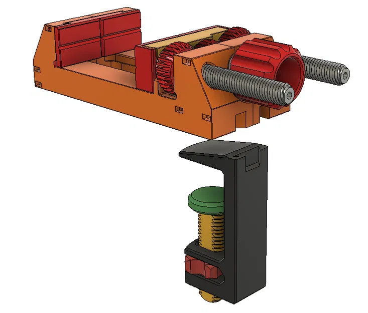 Hệ thống Kẹp Bàn Module - F360 - Image 11