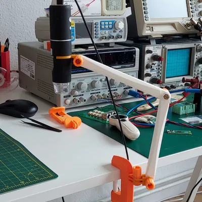 Kẹp Kính Hiển Vi USB Cho Hệ Thống Lắp Ráp Theo Mô-đun