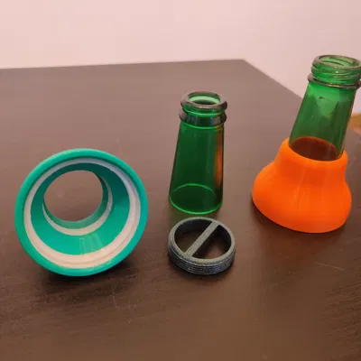 Chuyển đổi lon nước ngọt/bia thành chai thủy tinh