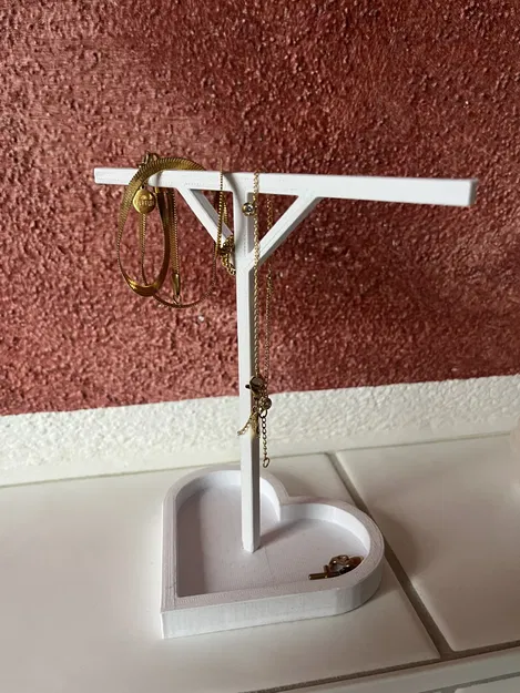 Giá Cắm Trang Sức Hình Trái Tim - Image 1