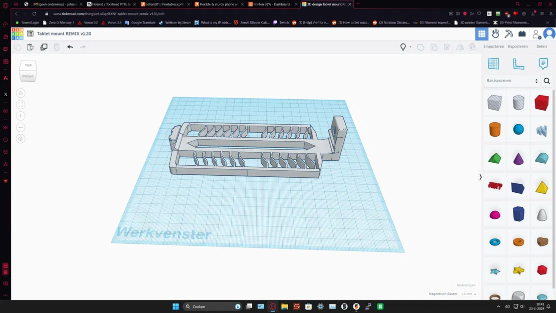 Đế giữ máy tính bảng (Galaxy Tab S6 Lite) - Image 6