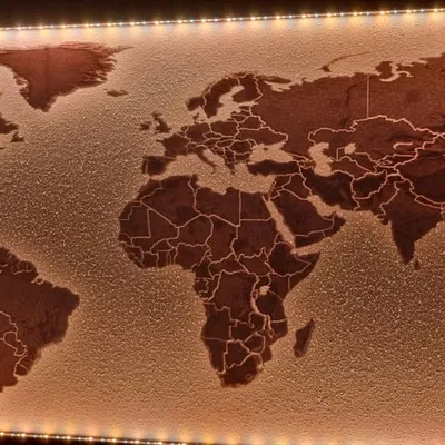 Bản đồ thế giới địa hình