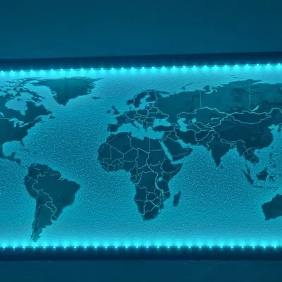 Bản đồ thế giới địa hình