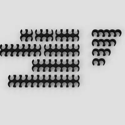 Bộ Kit Kẹp Dây Cáp PC Đầy Đủ