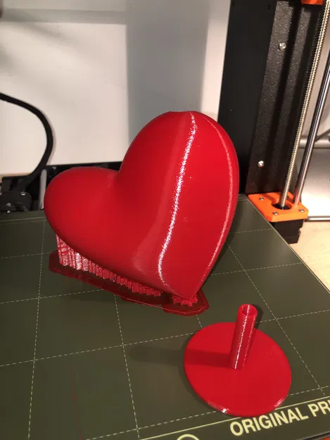 Trái tim bự cắm hoa hoặc bút - Image 6