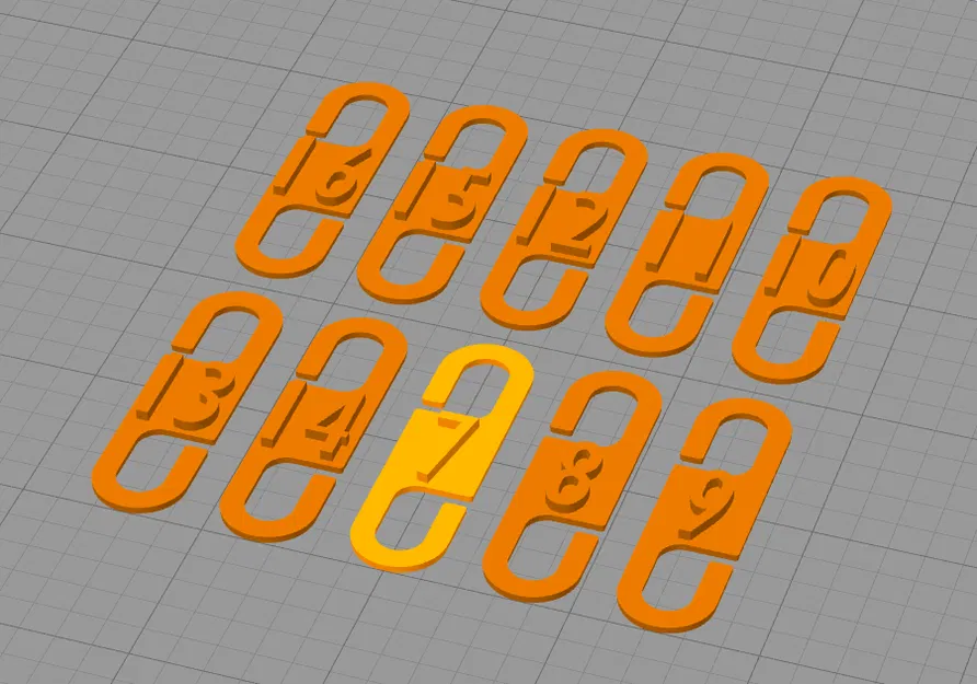 Nhãn Cáp Số 7 đến 16 - Image 9