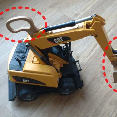 Bộ Sửa Chữa Máy Xúc Đồ Chơi CAT