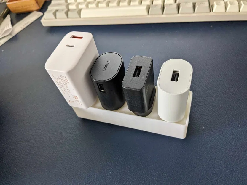 Hộp Đựng Sạc Tường USB Chuẩn Úc Gridfinity - Image 1