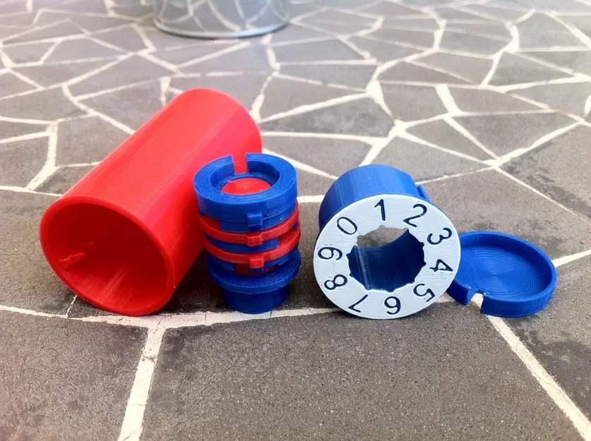 Hộp Khóa Mini "Pocket Safe" - Image 1