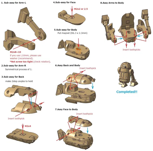 Giá Đỡ Điện Thoại R2D2 Gấp Gọn Thông Minh (Khuyến nghị cho SLA) - Image 2