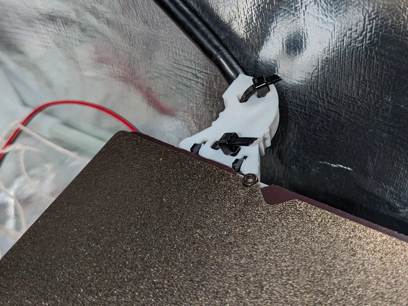 Phần nối ngang cáp bàn nhiệt Sovol SV06 Plus cho ống dẫn khí 5015 gắn sau - Image 1