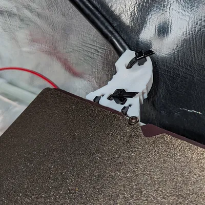 Phần nối ngang cáp bàn nhiệt Sovol SV06 Plus cho ống dẫn khí 5015 gắn sau