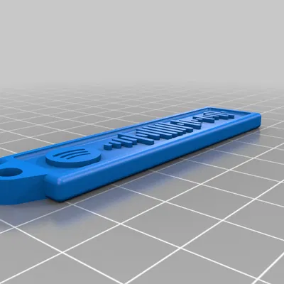 Móc Chìa Khóa Spotify Tùy Chỉnh Bản Remixed