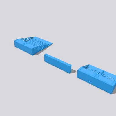 Khay module cho "1U Raspberry Pi Rack với Khay Module"