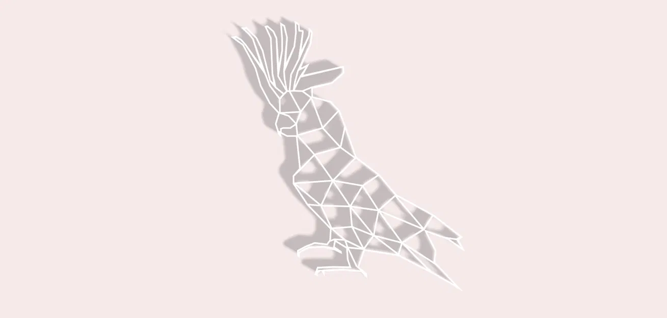 Vẹt Kakadu Hình Học - Image 1