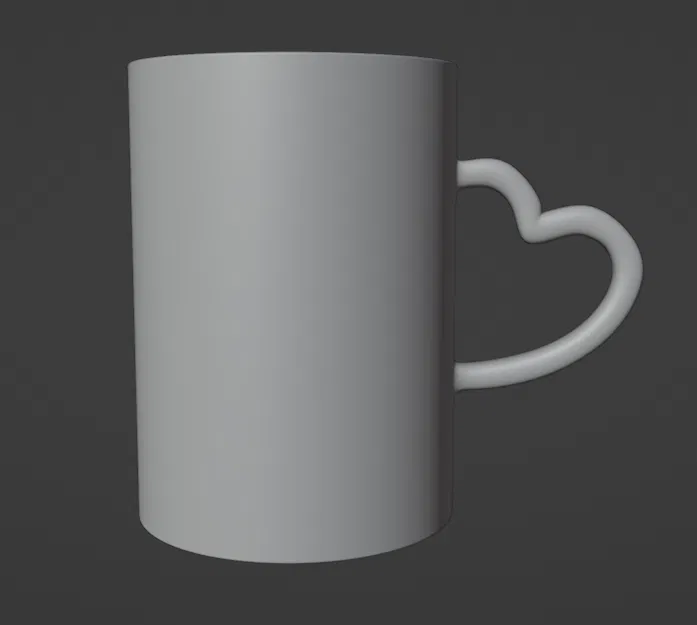 Ly 3D Hình Trái Tim - Taza Corazón - Image 2