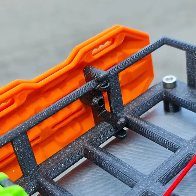 Bộ giữ bệ đỡ nóc xe kéo tỉ lệ 1/10 - Image 1