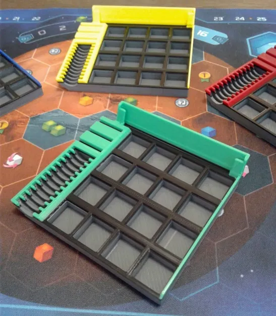 Khay Người Chơi Cho Board Game Terraforming Mars - The Dice Game - Image 2