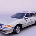 Mô Hình Xe Toyota Camry LE Station Wagon 1994 (AI tạo) - Thumbnail 2