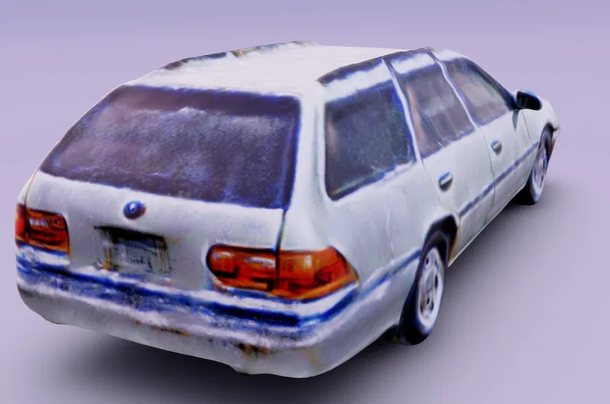 Mô Hình Xe Toyota Camry LE Station Wagon 1994 (AI tạo) - Image 3