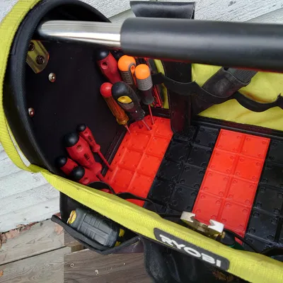 Khay Lưới Gridfinity Cho Túi Đồ Nghề Ryobi