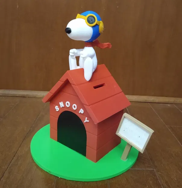 Cỏ và bảng hiệu cho Két Sắt Snoopy vs Red Baron - Image 1