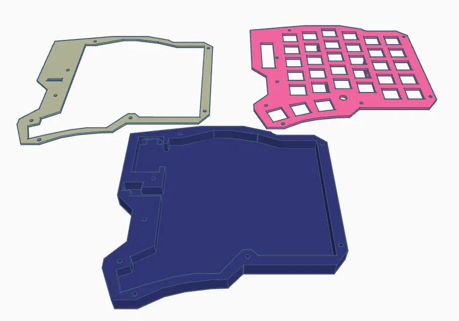 MasiBoard 1.0 - Bàn phím Ortholinear Tách rời 6x5 có OLED và Rotary Encoder tùy chọn - Image 1