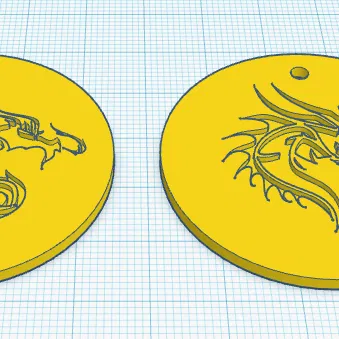 Móc Khóa Hình Rồng