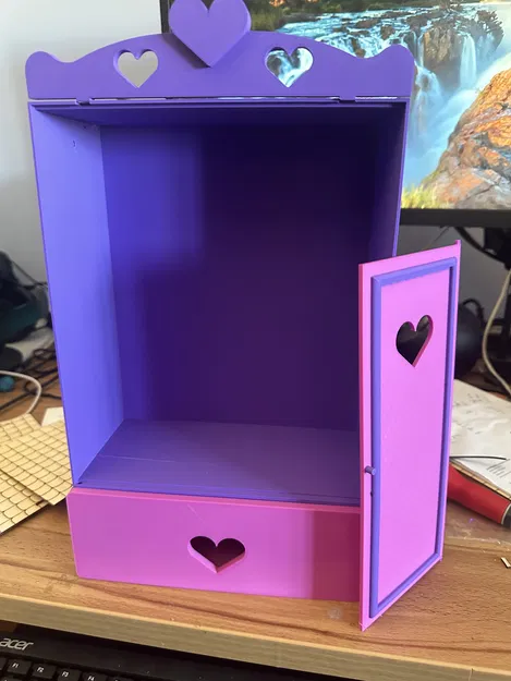 Tủ quần áo búp bê Barbie - Image 5