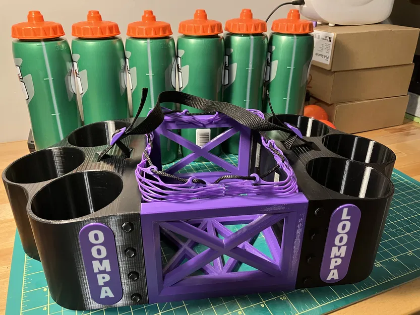 Giỏ Đựng Chai Thể Thao & Bóng - Image 3