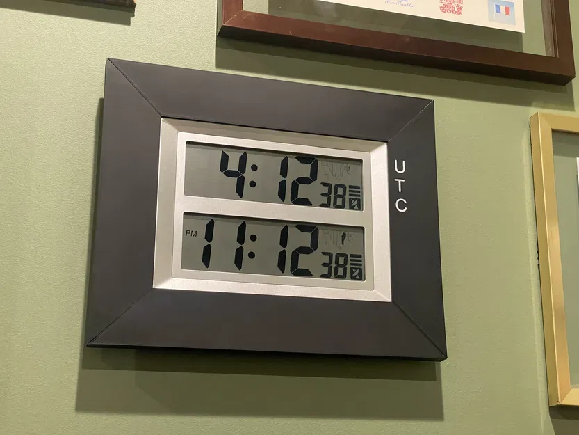 Khung đồng hồ UTC cho Radio Ham - Image 1