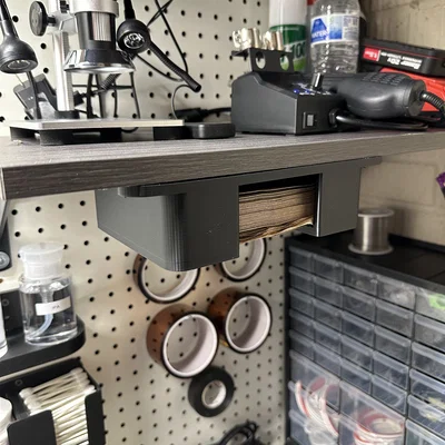 Hộp Đựng Khăn Giấy Gắn Dưới Bàn