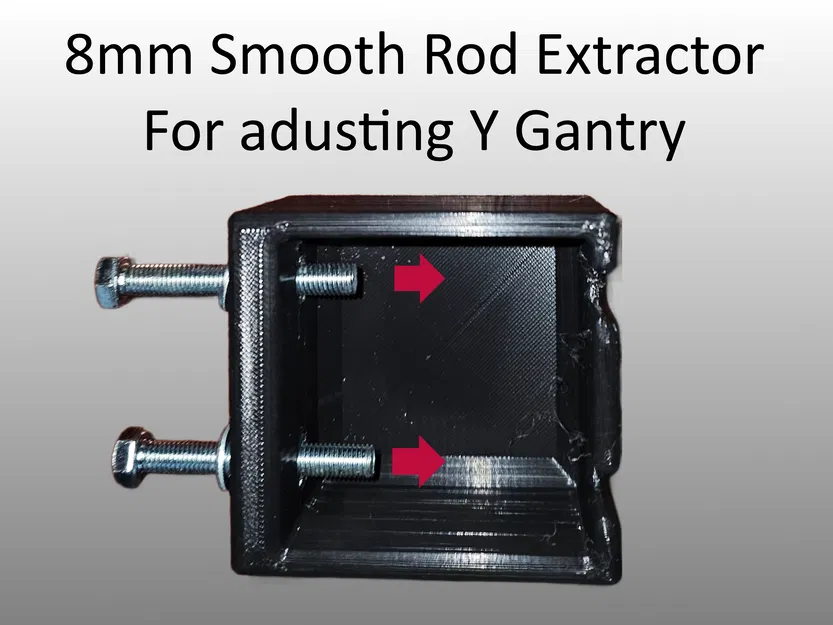 Dụng cụ tháo thanh trơn 8mm - Y Gantry - Ender 3 NG - Image 1