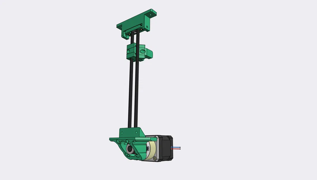 Voron0.2 Dẫn động Z bằng Dây đai - Dùng motor Stepper có bánh răng (Mạnh mẽ) - Image 2