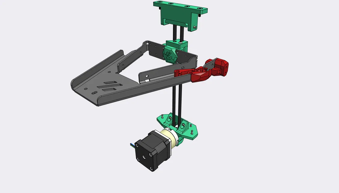 Voron0.2 Dẫn động Z bằng Dây đai - Dùng motor Stepper có bánh răng (Mạnh mẽ) - Image 3