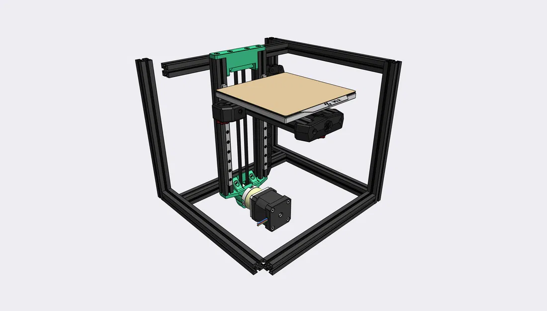 Voron0.2 Dẫn động Z bằng Dây đai - Dùng motor Stepper có bánh răng (Mạnh mẽ) - Image 4