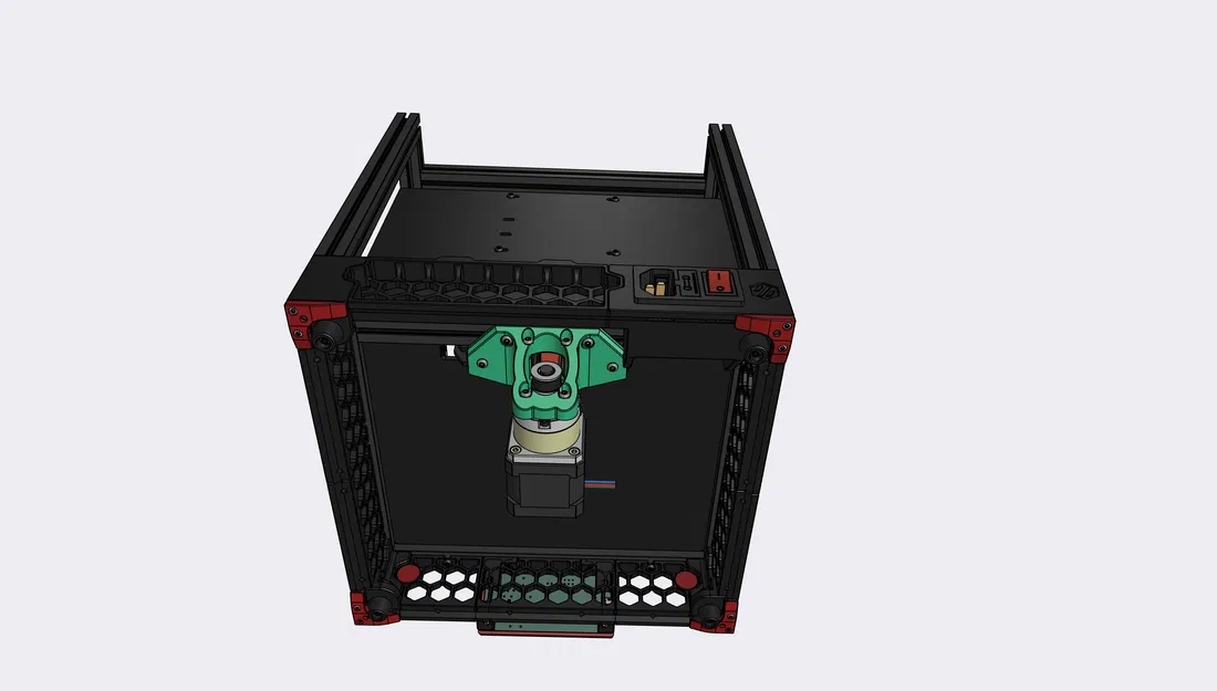 Voron0.2 Dẫn động Z bằng Dây đai - Dùng motor Stepper có bánh răng (Mạnh mẽ) - Image 7