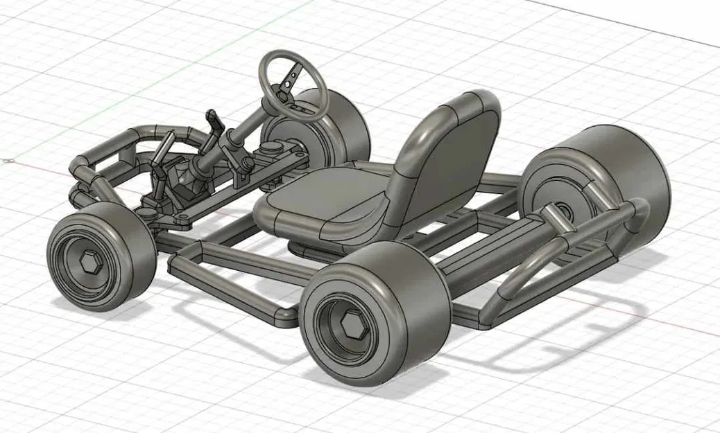 Mô Hình Super Mario Kart In 3D Hoàn Chỉnh - Image 2