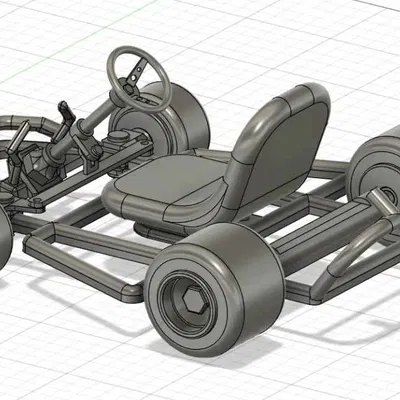 Mô Hình Super Mario Kart In 3D Hoàn Chỉnh