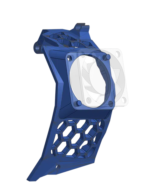 Cửa tản nhiệt Stealthburner có quạt 3010, 2 phiên bản - Image 1