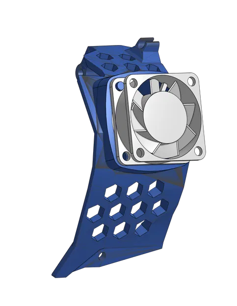 Cửa tản nhiệt Stealthburner có quạt 3010, 2 phiên bản - Image 2